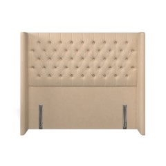 headboard bruton cosmos sand plain front