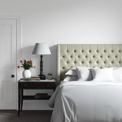 Bruton Headboard Desta Eggshell