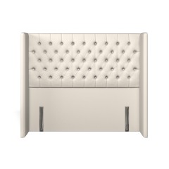 headboard bruton shani alabaster plain front