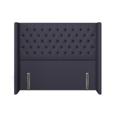 headboard bruton shani indigo plain front