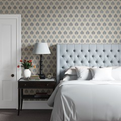 Bruton Headboard Shani Sky