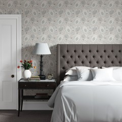 Bruton Headboard Viera Charcoal