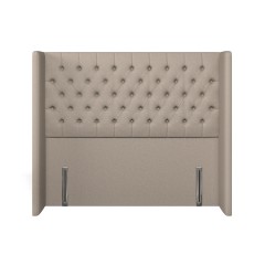 headboard bruton viera stone plain front