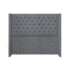 headboard bruton yana denim weave front