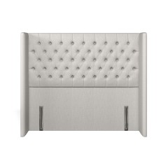 headboard bruton zuri flint plain front