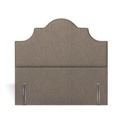 headboard izzie amina espresso plain front