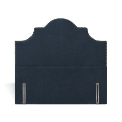 headboard izzie cosmos indigo plain front