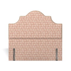 headboard izzie ellora cinnamon print front