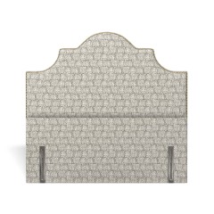 headboard izzie ellora graphite print front