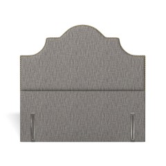 headboard izzie kalinda charcoal plain front