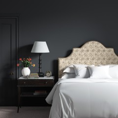 Izzie Headboard Lotus Charcoal