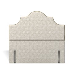 headboard izzie lotus linen print front