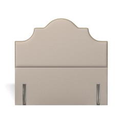 headboard izzie shani pebble plain front