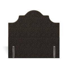 headboard izzie yana charcoal weave front