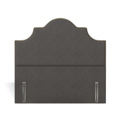 headboard izzie zuri graphite plain front