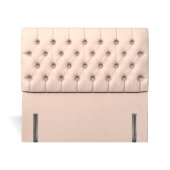 headboard kinsale amina blush plain front