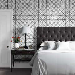 Kinsale Headboard Cosmos Charcoal