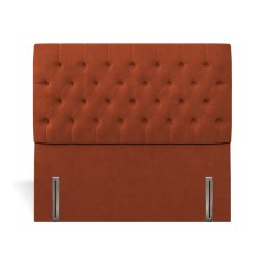 headboard kinsale cosmos cinnabar plain front