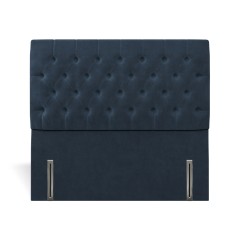 headboard kinsale cosmos indigo plain front