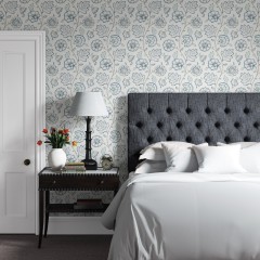 Kinsale Headboard Kalinda Indigo