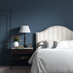 Marlborough Headboard Bodo Stripe Ink