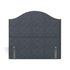 headboard marlborough kalinda indigo plain front