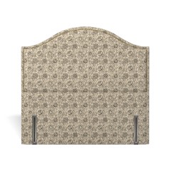 headboard marlborough lotus charcoal print front