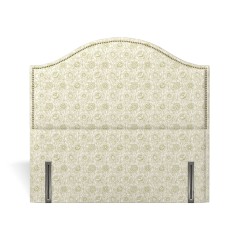 headboard marlborough lotus moss print front