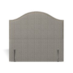 headboard marlborough nala charcoal weave front