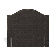 headboard marlborough safara charcoal weave front