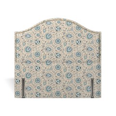 headboard marlborough shimla azure print front