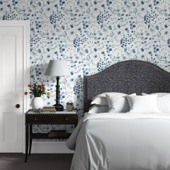 Marlborough Headboard Yana Indigo