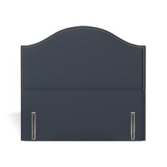 headboard marlborough zuri indigo plain front