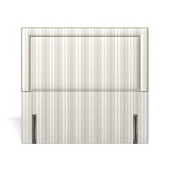 headboard painswick bodo stripe charcoal print front