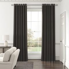 Amina Charcoal Curtains