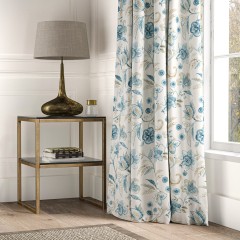 Anushka China Blue Curtains