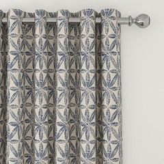 Bandhani Indigo Curtains