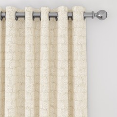 Ellora Parchment Curtains