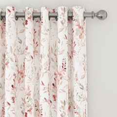 Harumi Raspberry Curtains