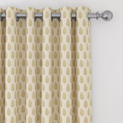 Indira Ochre Curtains