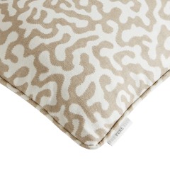 Pakko Sesame Printed Cotton Cushion 43cm x 43cm