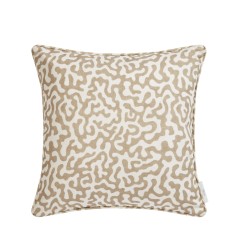 Pakko Sesame Printed Cotton Cushion 43cm x 43cm
