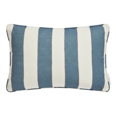 Rama Indigo Printed Cotton Cushion 55cm x 38cm
