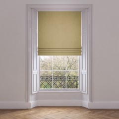 roman blind amina moss plain lifestyle 1