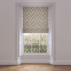 roman blind bandhani charcoal print lifestyle 1