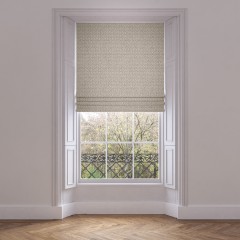 roman blind desta taupe weave lifestyle 1