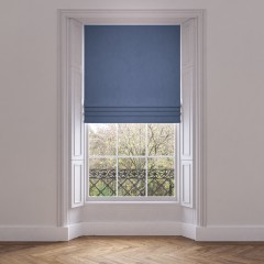 roman blind larah denim plain lifestyle 1