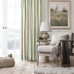 Sadira Olive Curtains