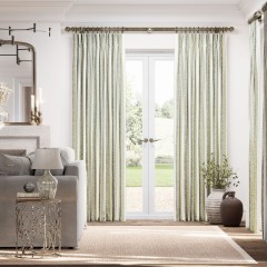 Sadira Olive Curtains