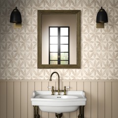 Wallpaper Bandhani Taupe Lifestyle 1